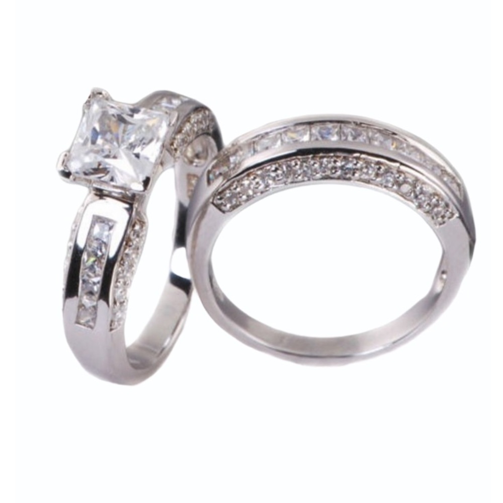 925 Sterling Silver Sapphire Ring - Picture 6 of 6